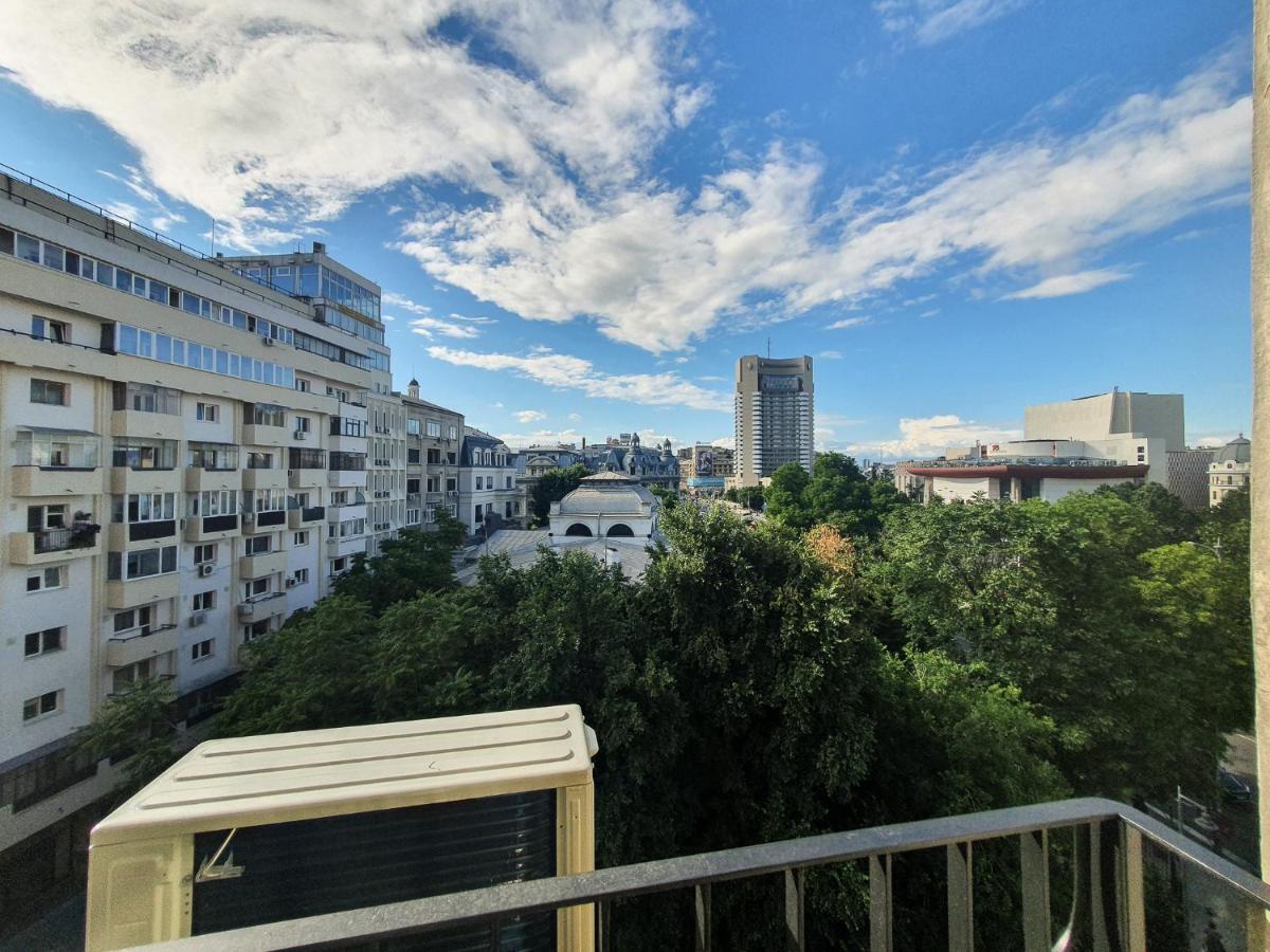 Charming Studio With City View 布加勒斯特 外观 照片