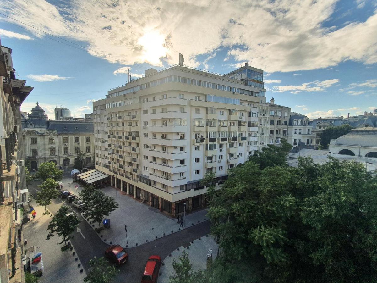 Charming Studio With City View 布加勒斯特 外观 照片